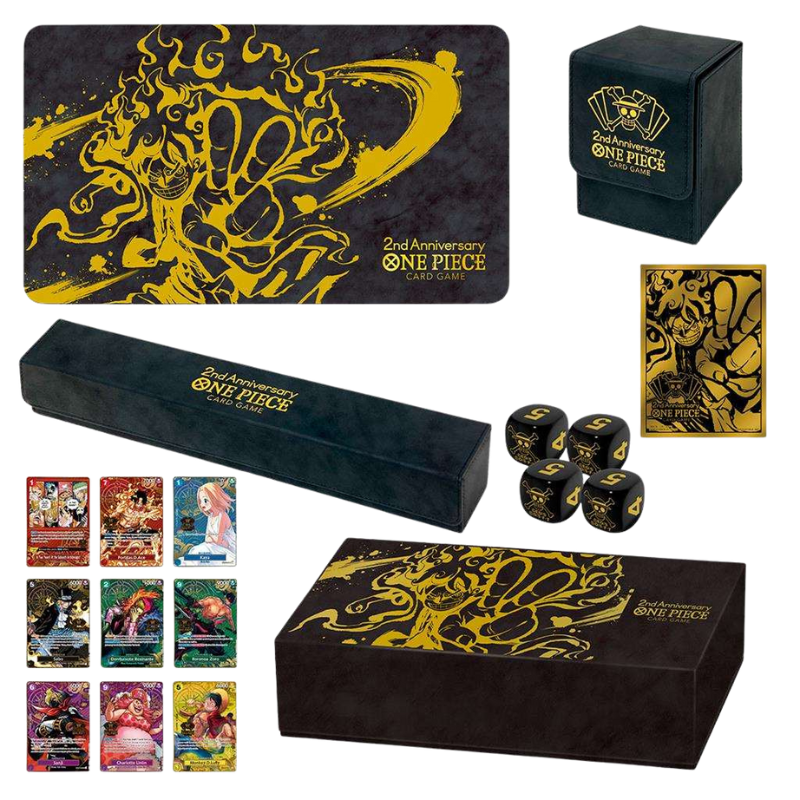 ENG One Piece Card Game Japanese 2nd Anniversary Set