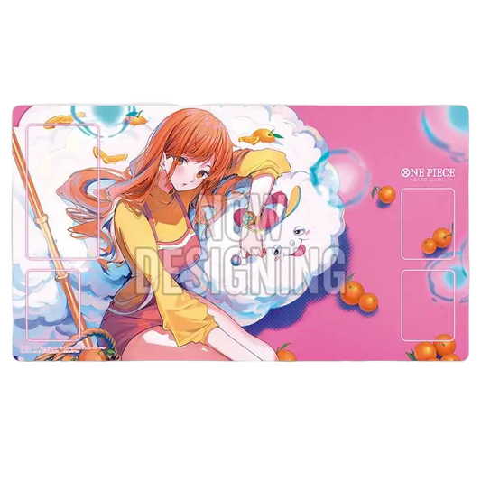 ENG One Piece Bandai Official Playmat Games Fest 24-25 Nami Zeus