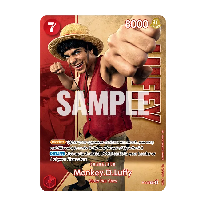 ENG OP Premium Card Collection Live Action Edition Vol.2 Straw Hat Crew
