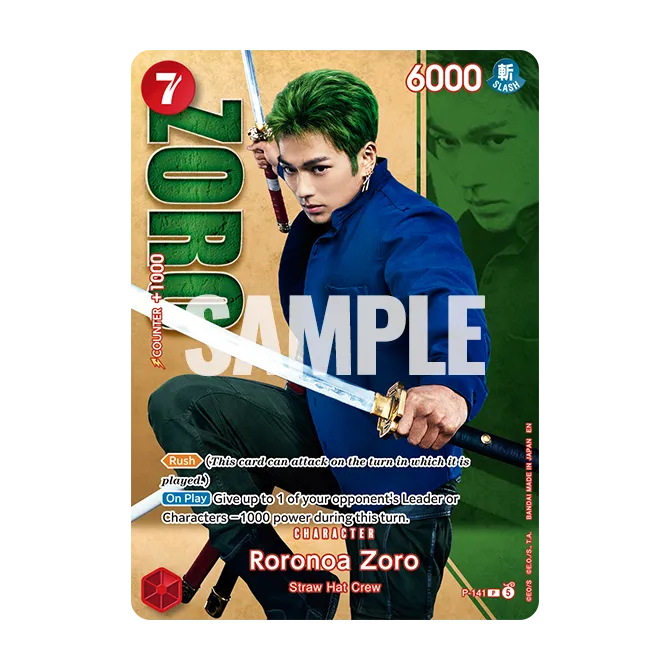 ENG OP Premium Card Collection Live Action Edition Vol.2 Straw Hat Crew