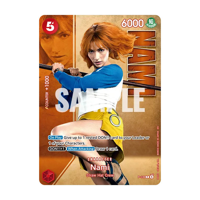 ENG OP Premium Card Collection Live Action Edition Vol.2 Straw Hat Crew