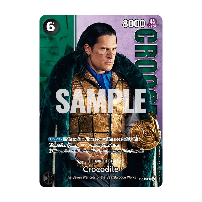 ENG OP Premium Card Collection Live Action Edition Vol.2 Baroque Works