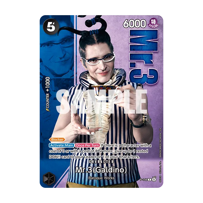 ENG OP Premium Card Collection Live Action Edition Vol.2 Baroque Works