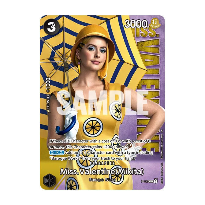 ENG OP Premium Card Collection Live Action Edition Vol.2 Baroque Works