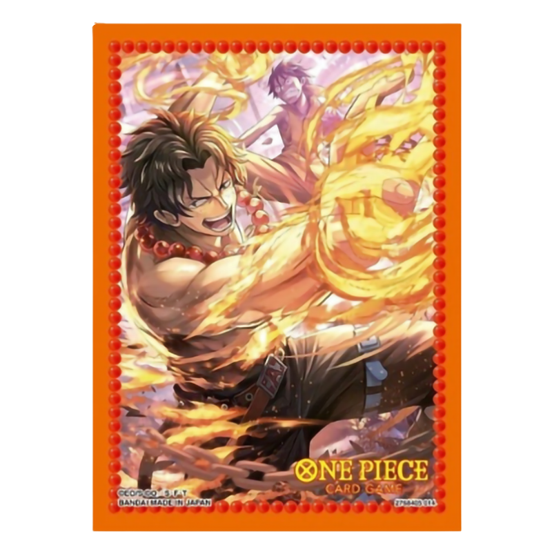 ENG Portgas D. Ace OP Sleeves 70pc's