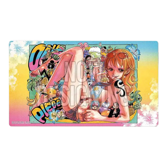 ENG One Piece Bandai Official Nami Playmat Vol.3